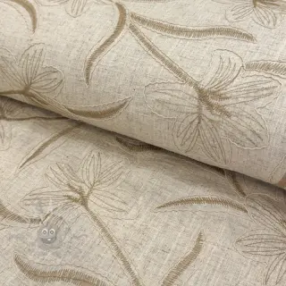 Viskoza z lanom Desert flowers design C