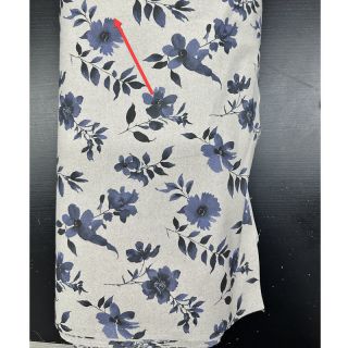 Dekorativno blago Linenlook Night flowers digital print 2nd class