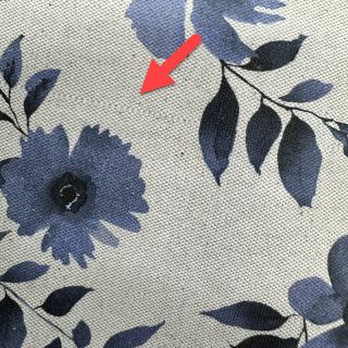 Dekorativno blago Linenlook Night flowers digital print 2nd class