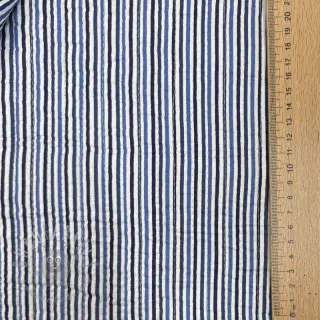 Bombažna tkanina QUILT Gange indigo