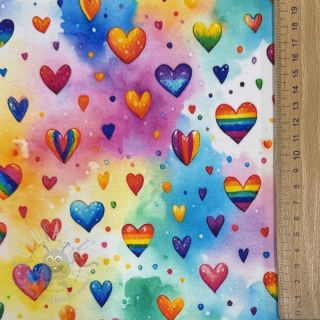 Prevešanka All you need is love design D digital print