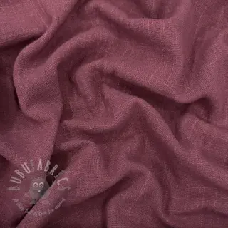 Bombažna tkanina SLUB WASHED mauve