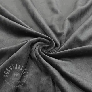 Elastičen žamet VELVET STRETCH dark grey