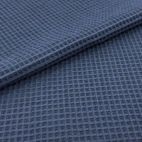 Bombažni vafel tkanja dark jeans