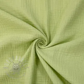 Dvojna gaza/muslin soft green