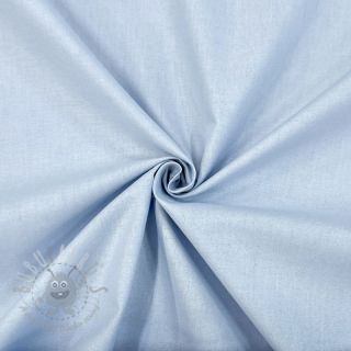 Bombažna tkanina poplin baby light blue