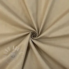 Bombažna tkanina poplin dark beige