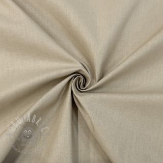 Bombažna tkanina poplin light brown