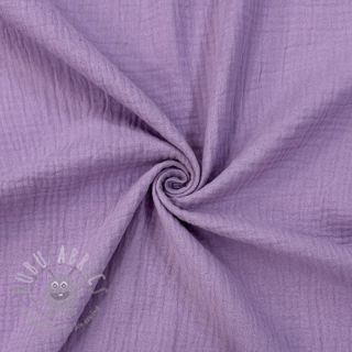 Dvojna gaza/muslin dark lilac